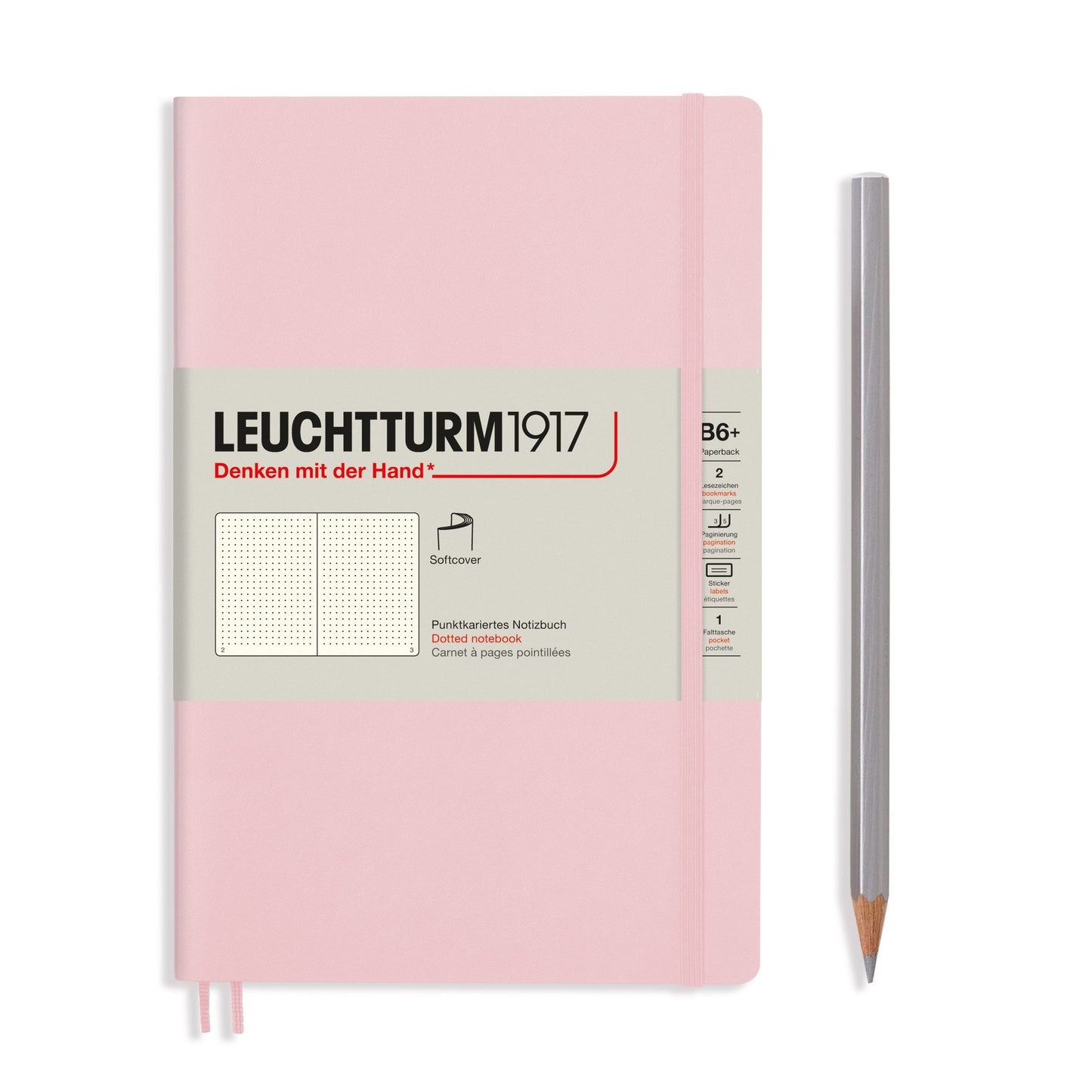 Leuchtturm1917 B6+ Softcover Notebook in Powder
