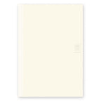 Midori MD Paper A5 notebook open showing blank pages