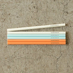Midori MD Paper colour pencils set showing all six colours
