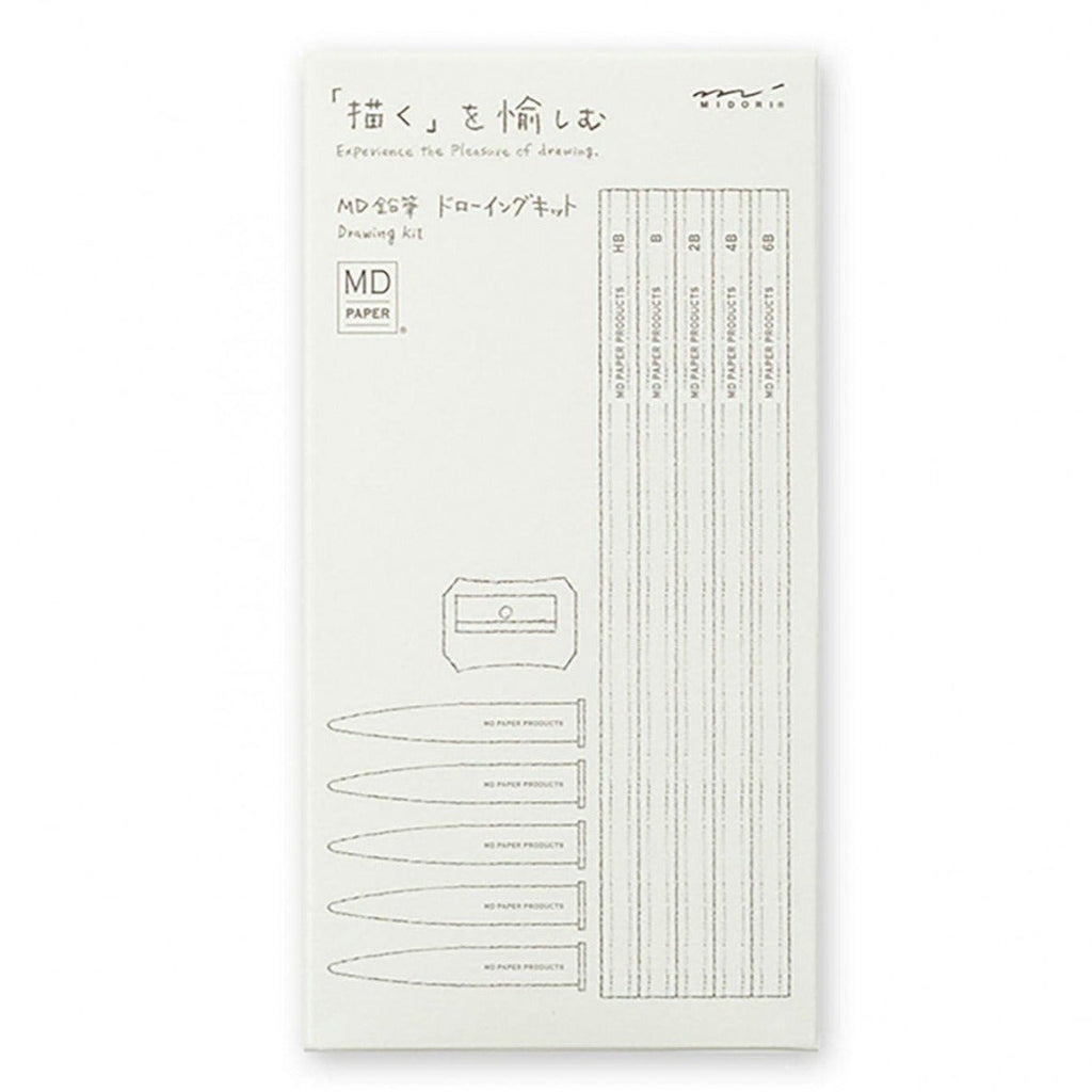 Midori MD Paper pencil drawing kit product photo