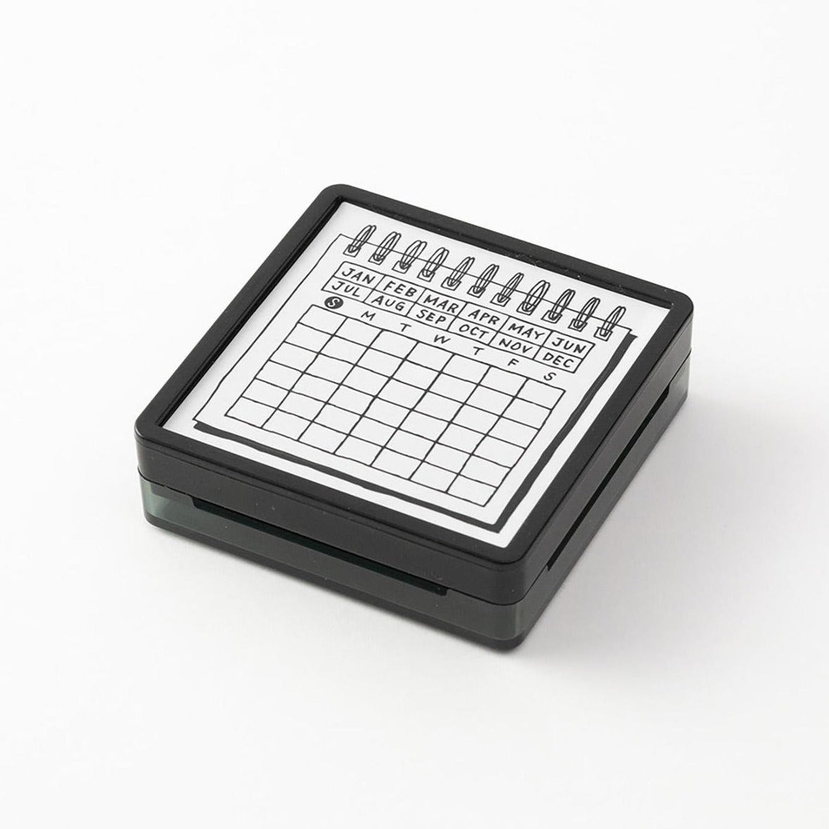 Midori pre-inked calendar stamp product photo