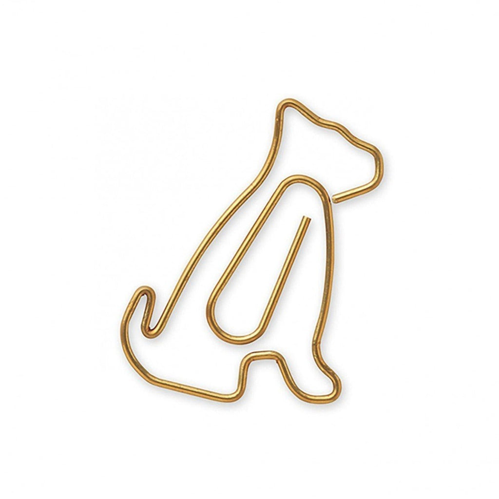 Midori Shiba dog paper clips close-up showing clip detail