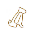 Midori Shiba dog paper clips close-up showing clip detail