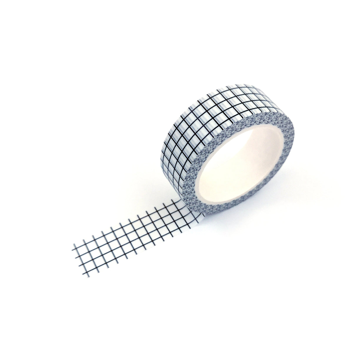 nóta póca white grid washi tape for bullet journaling and planners