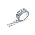White Grid Washi Tape