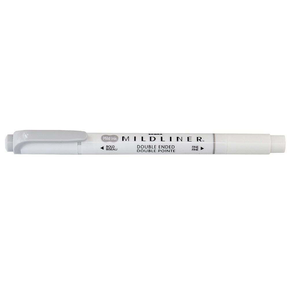 Zebra Mildliner Highlighter Mild Grey-Pens-Zebra-nóta póca